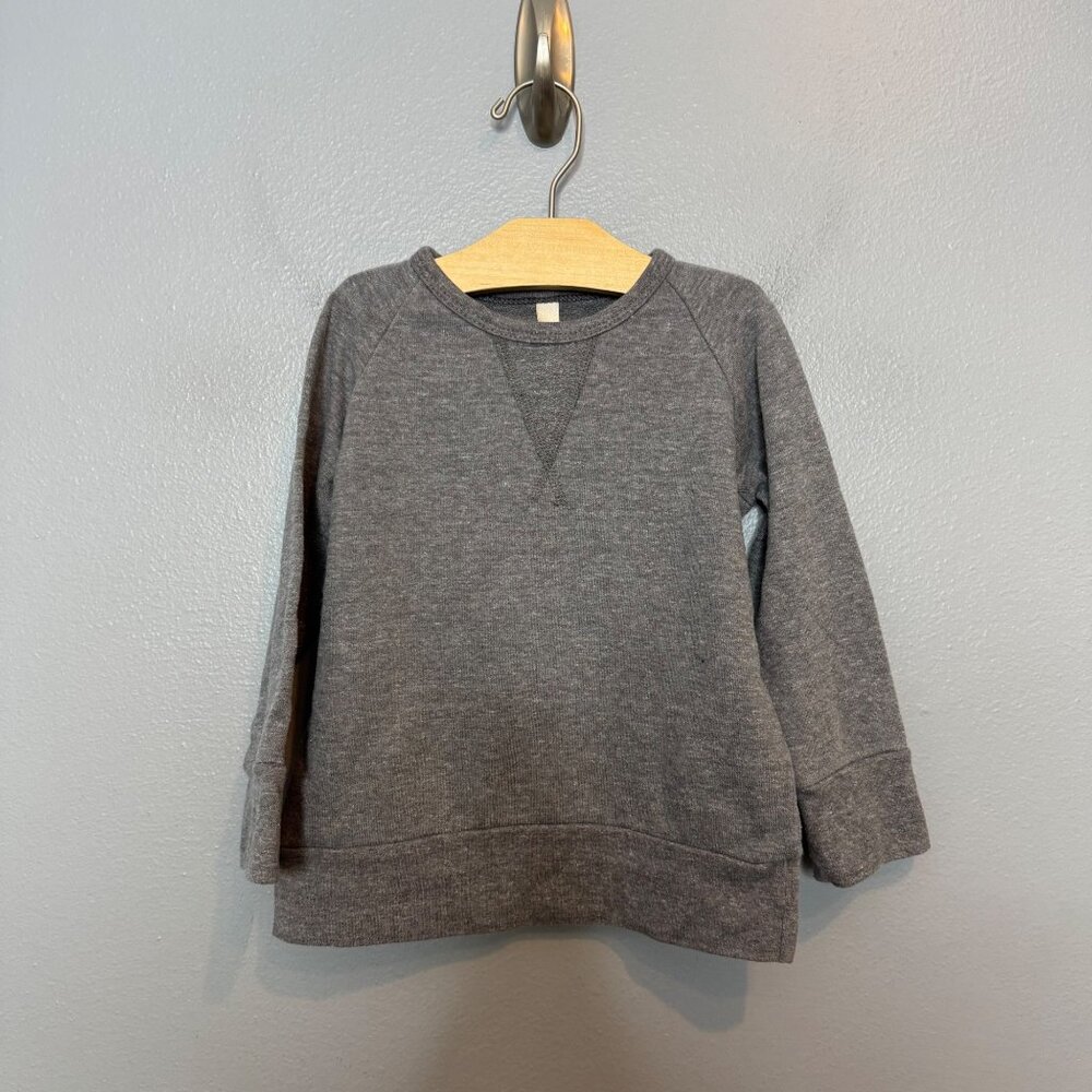 CHILDHOODS CLOTHING heather gray crew neck sweatshirt size 4T